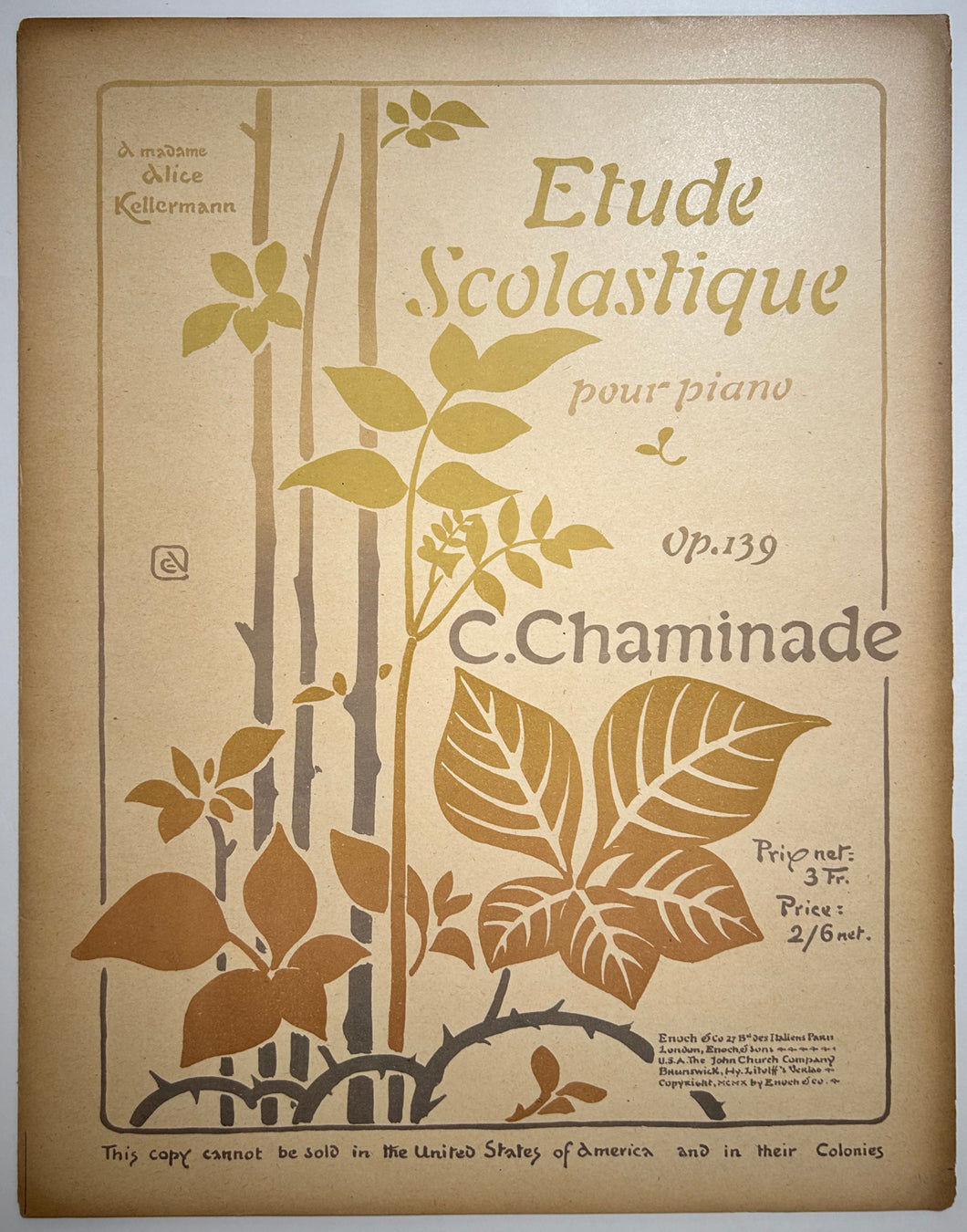 Etude Scolastique.