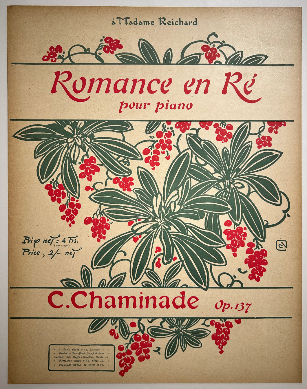 Romance en Ré.