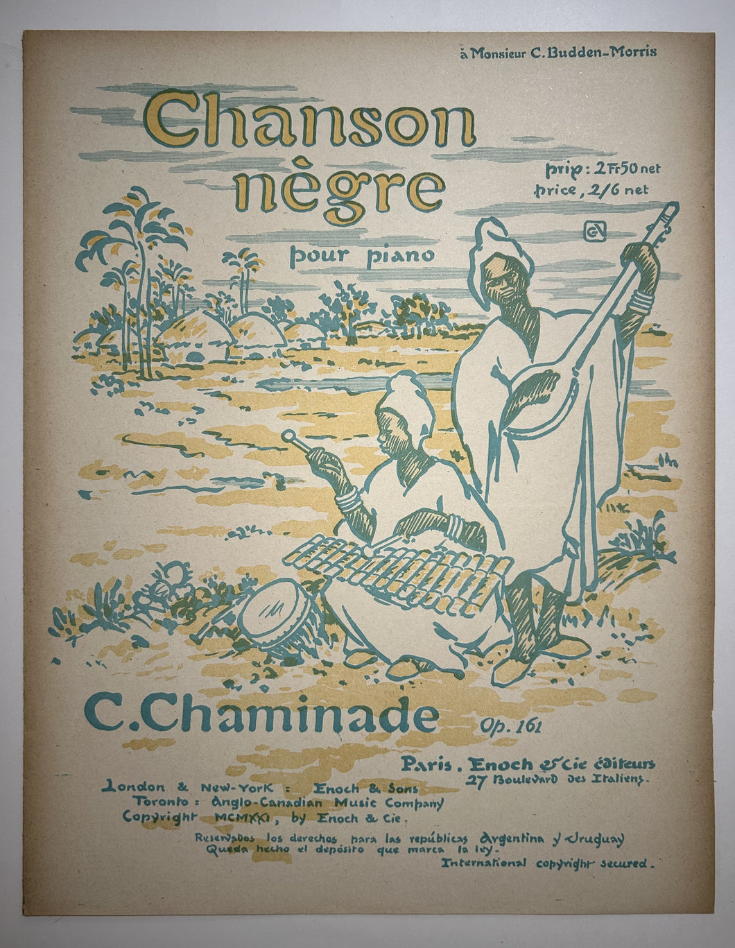 Chanson nègre.