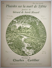 Charger l&#39;image dans la galerie, Plaintes sur la mort de Sylvie. Poésie de Gérard de Saint-Amant (n°1).
