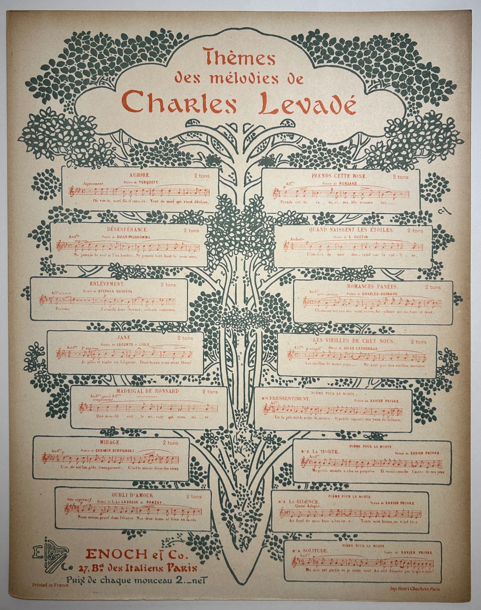 Dessous ta Croisée [I Passed by your Window].