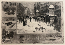 Charger l&#39;image dans la galerie, L&#39;Hiver à Paris ou La Neige à Paris. 1879.
