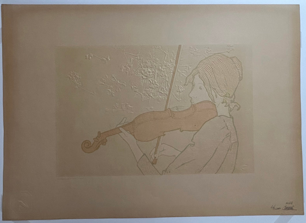 La fille au violon.  1894.