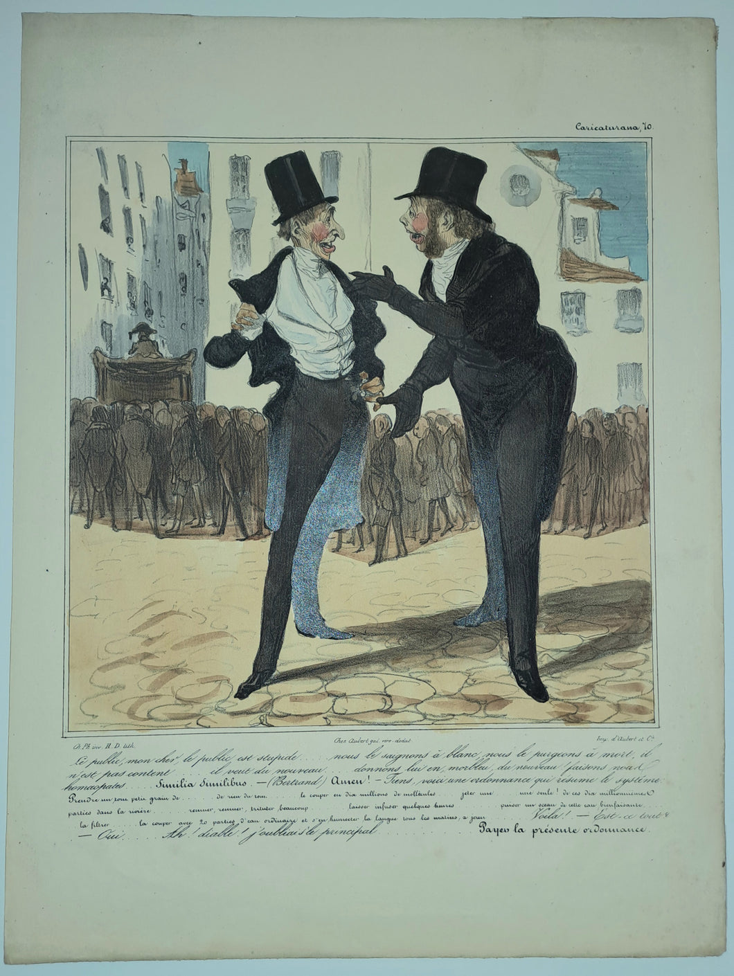 Le public, mon cher, le public est stupide [...].  1837.