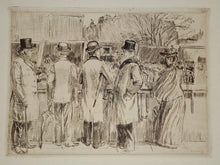 Charger l&#39;image dans la galerie, [Les bouquineurs].  c.1900.
