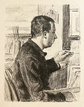 Charger l&#39;image dans la galerie, Portrait de Paul Signac peignant. c.1895.
