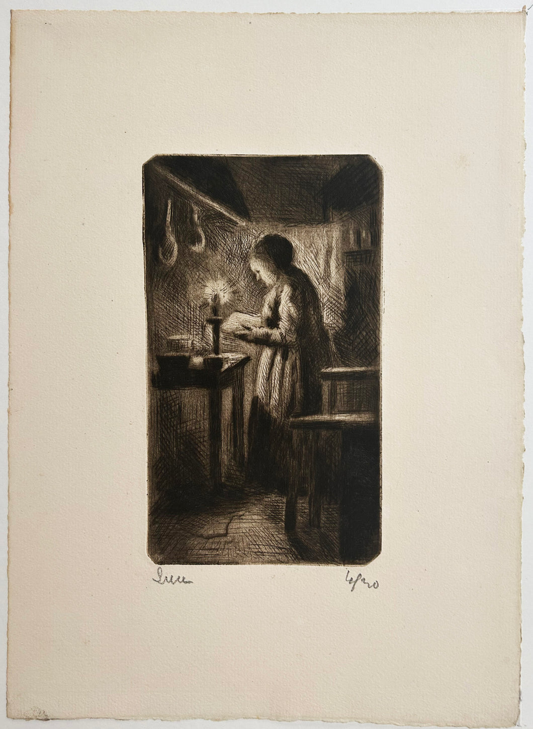 La cuisine (rue Cortot). c.1890.