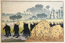 Charger l&#39;image dans la galerie, Enterrement à Trestraou (Perros Guirec).  1894.
