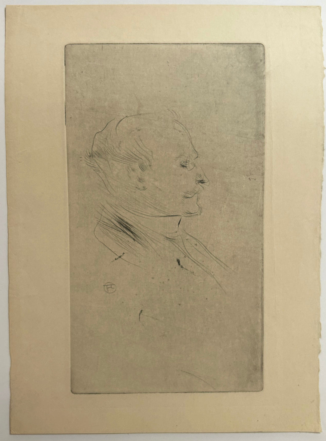 Portrait de W.H.B. Sands, éditeur à Edimbourg.  1898.