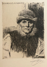 Charger l&#39;image dans la galerie, Portrait de Lavards Anders (Paysan dalécarlien). 1919.
