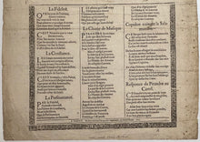 Charger l&#39;image dans la galerie, Entrée de Monseigneur Henry de Lorraine. Placard publicitaire.  1627.
