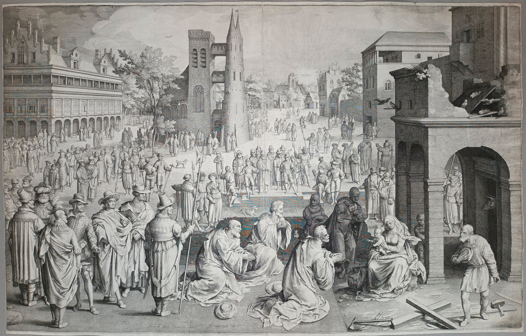 L’Adoration des Rois mages.  1608.