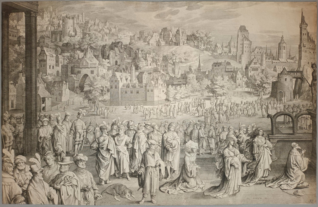 Salomon se livrant à l'idolâtrie. 1606.