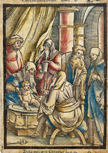 Charger l&#39;image dans la galerie, La circoncision &amp; Marie-Madeleine lavant les pieds du Christ. 1537.
