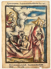 Charger l&#39;image dans la galerie, La parabole de Dives et de Lazare &amp; Le Christ prêchant depuis un bateau. 1537.
