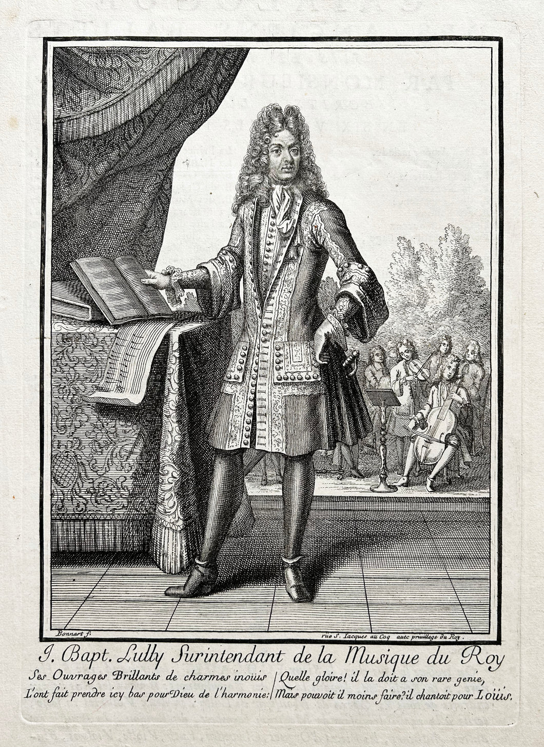 Jean Baptiste Lully (1632†1687) Surintendant de la Musique du Roi. c.1690-1700.