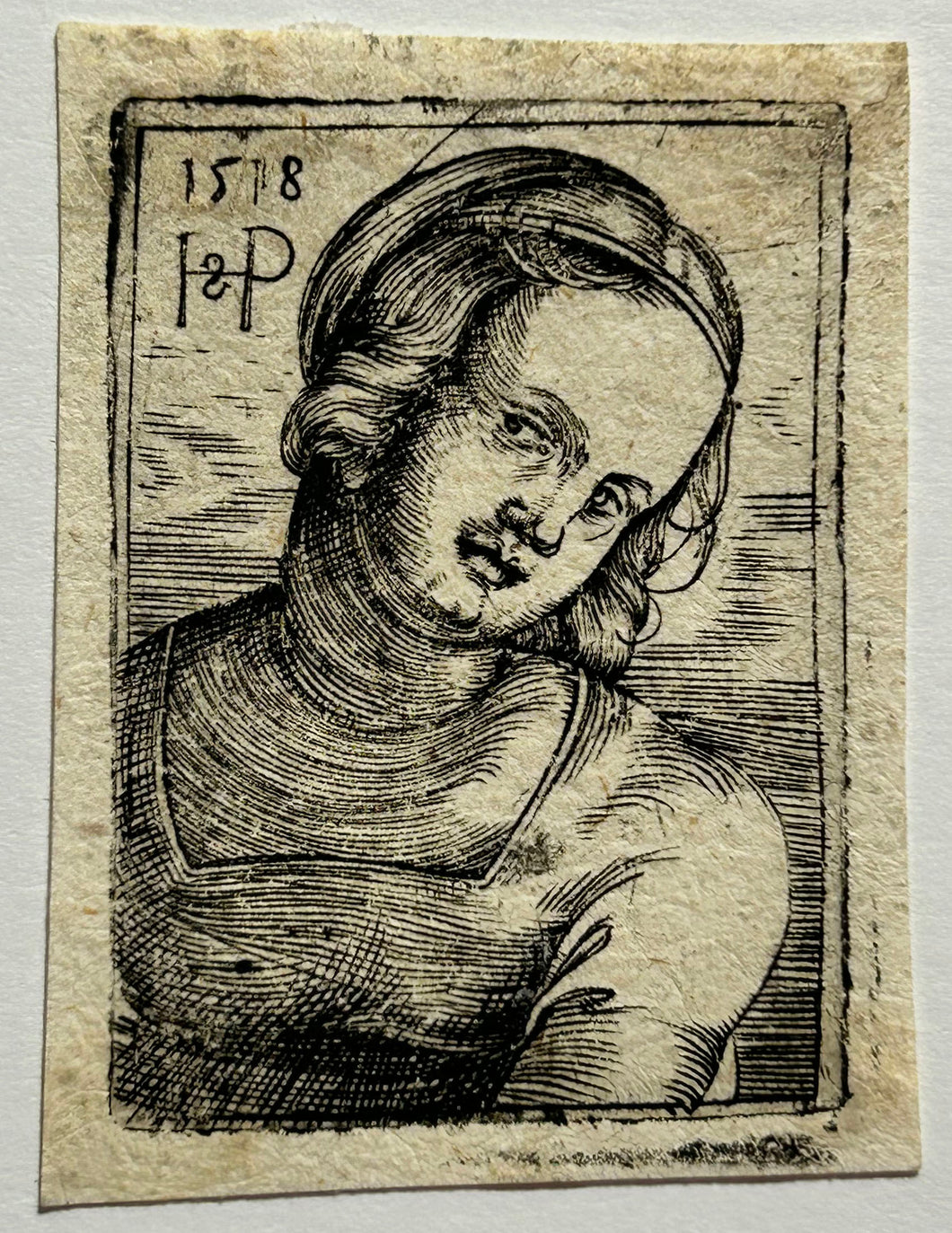 Buste d'une jeune femme. 1518.