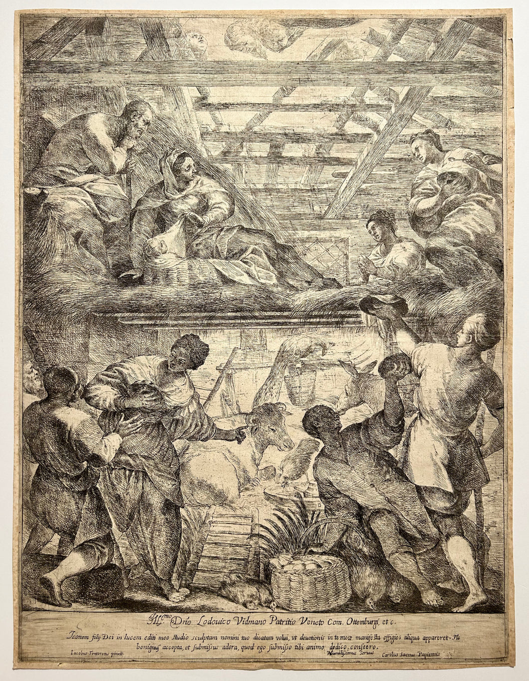 L'Adoration des bergers. c.1650.