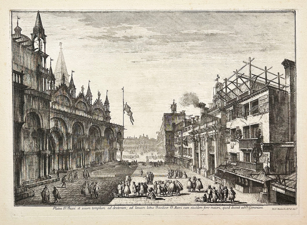 Piazza di San Basso, Venise. 1741.