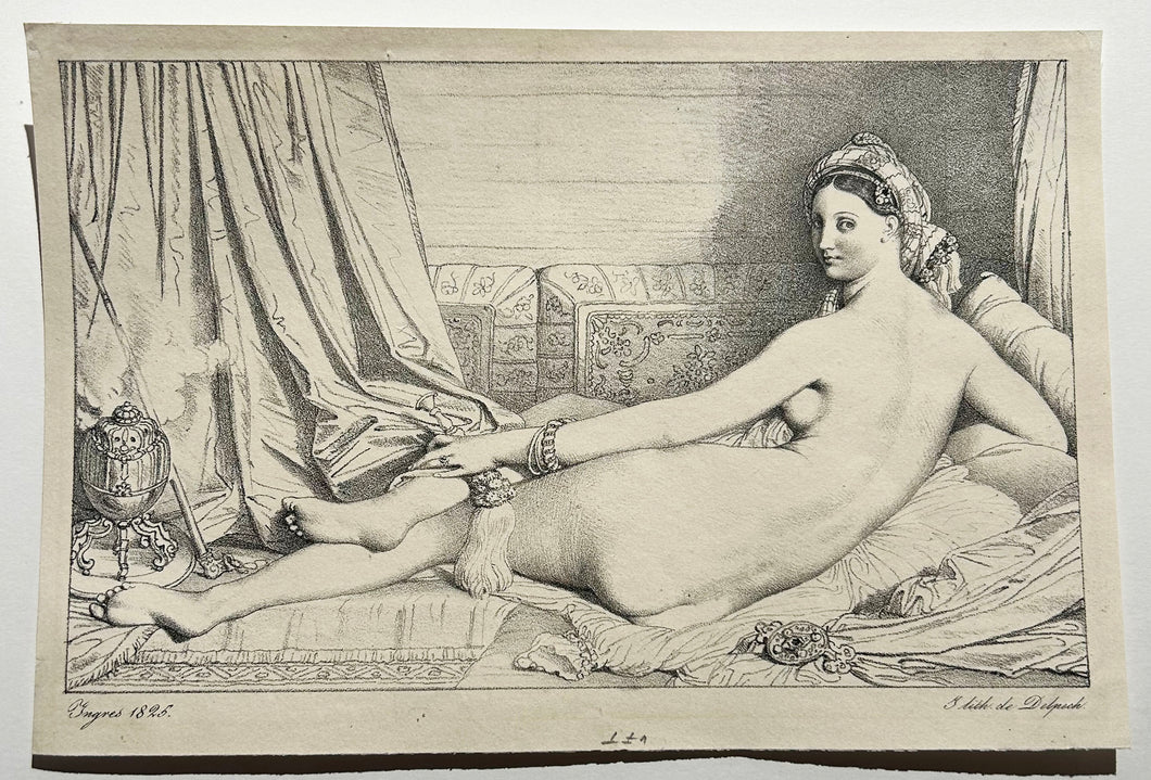 Odalisque. 1825.