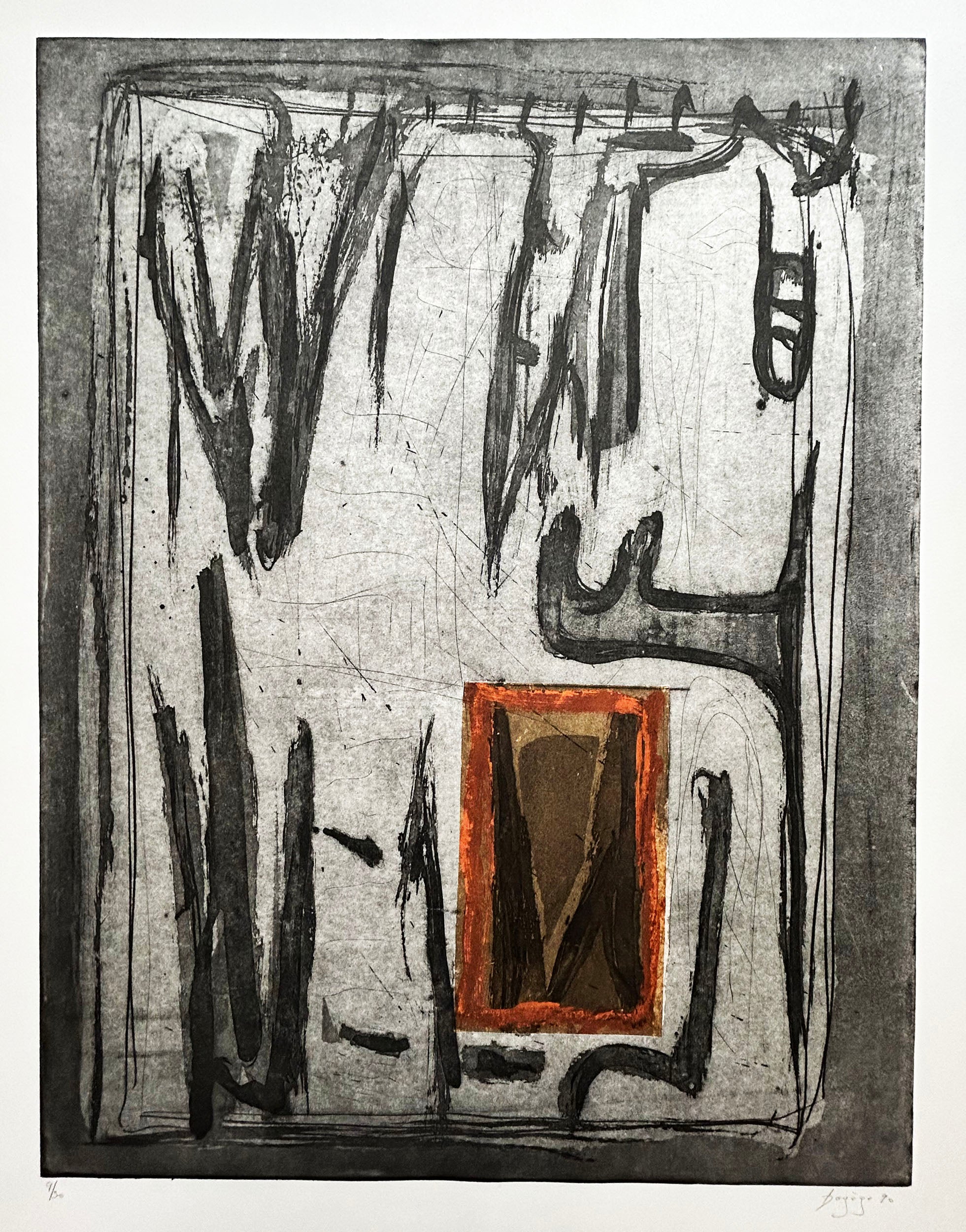 [Composition abstraite]. 1990.