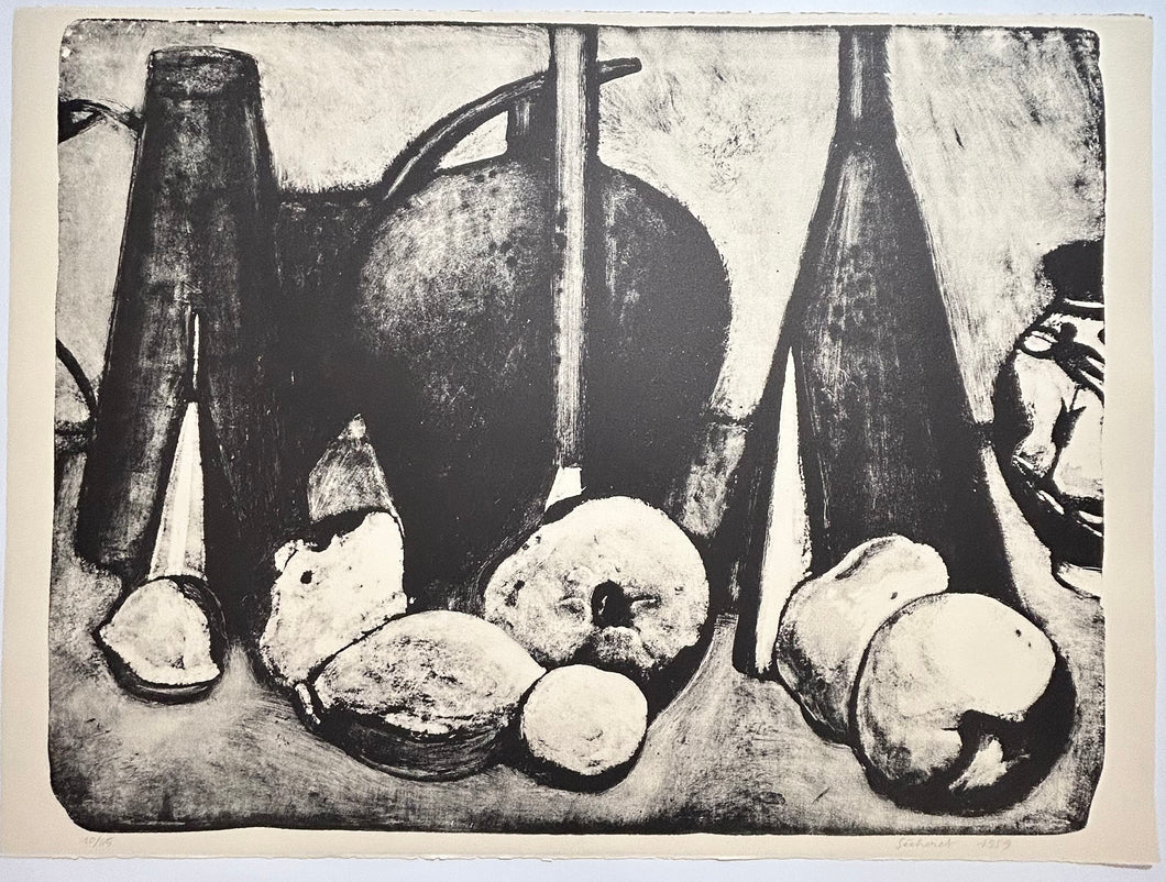 Nature morte aux coings. 1989.