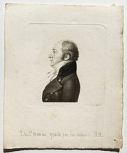 Charger l&#39;image dans la galerie, Autoportrait de l&#39;artiste, de profil gauche.  1801.

