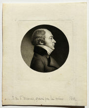 Charger l&#39;image dans la galerie, Autoportrait de l&#39;artiste, de profil droit.  1801.
