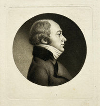 Charger l&#39;image dans la galerie, SAINT-MEMIN. Autoportrait de l&#39;artiste, de profil droit.  1801. Physionotrace.
