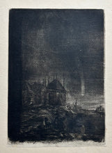 Charger l&#39;image dans la galerie, Jan de GROOT Queue de la comète de 1742 et 1744.  1744. Manière noire originale
