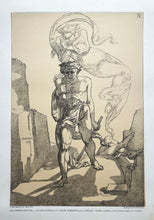 Charger l&#39;image dans la galerie, Le Meurtre. Huit dessins et un texte par Rambert.  1855.
