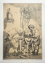 Charger l&#39;image dans la galerie, Le Meurtre. Huit dessins et un texte par Rambert.  1855.
