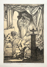 Charger l&#39;image dans la galerie, Le Meurtre. Huit dessins et un texte par Rambert.  1855.
