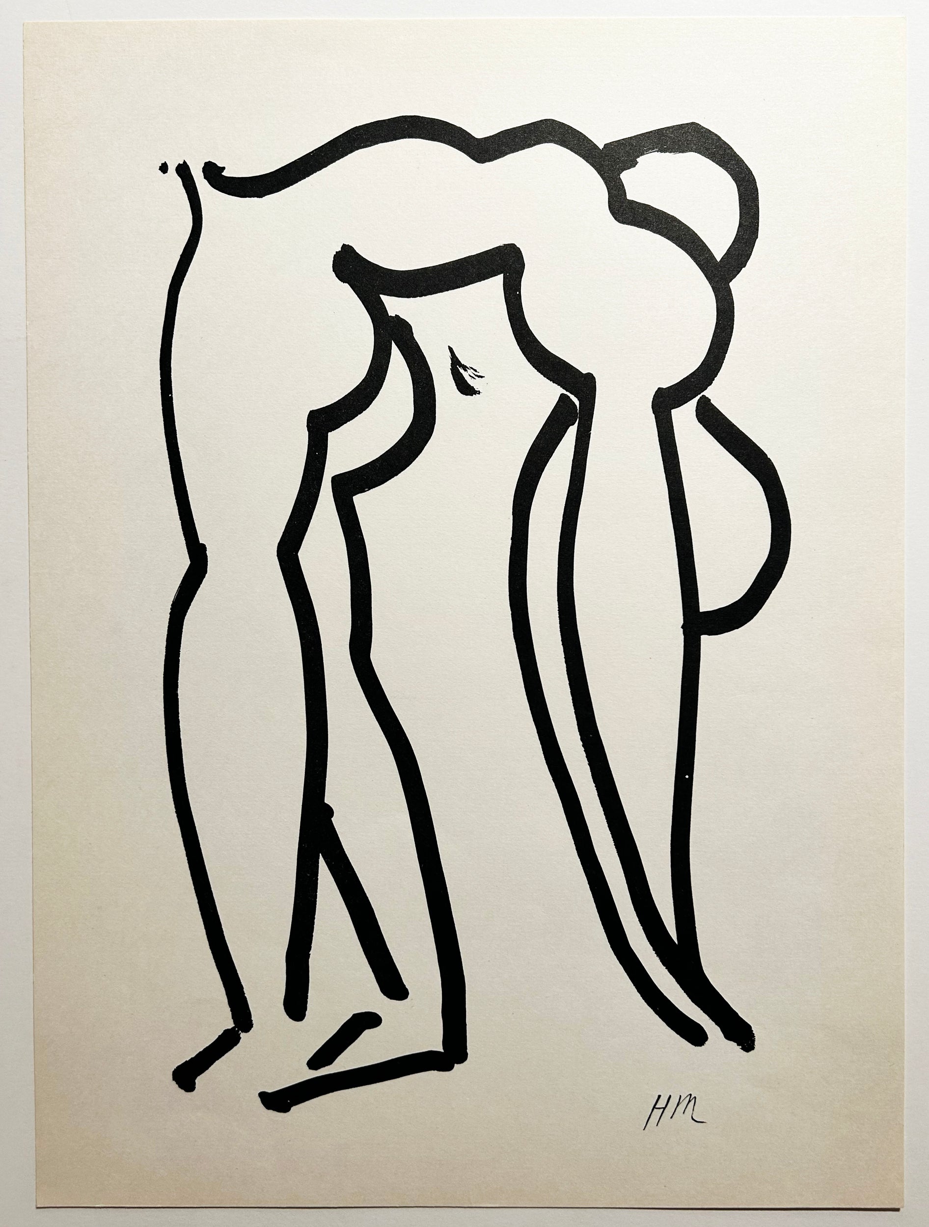 MATISSE L'acrobate. Lithographie.