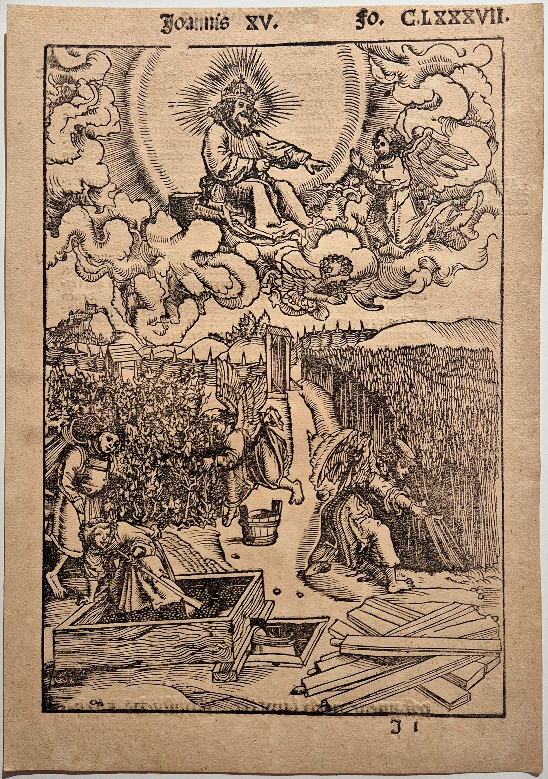 L'Apocalypse: La moisson et les vendanges.