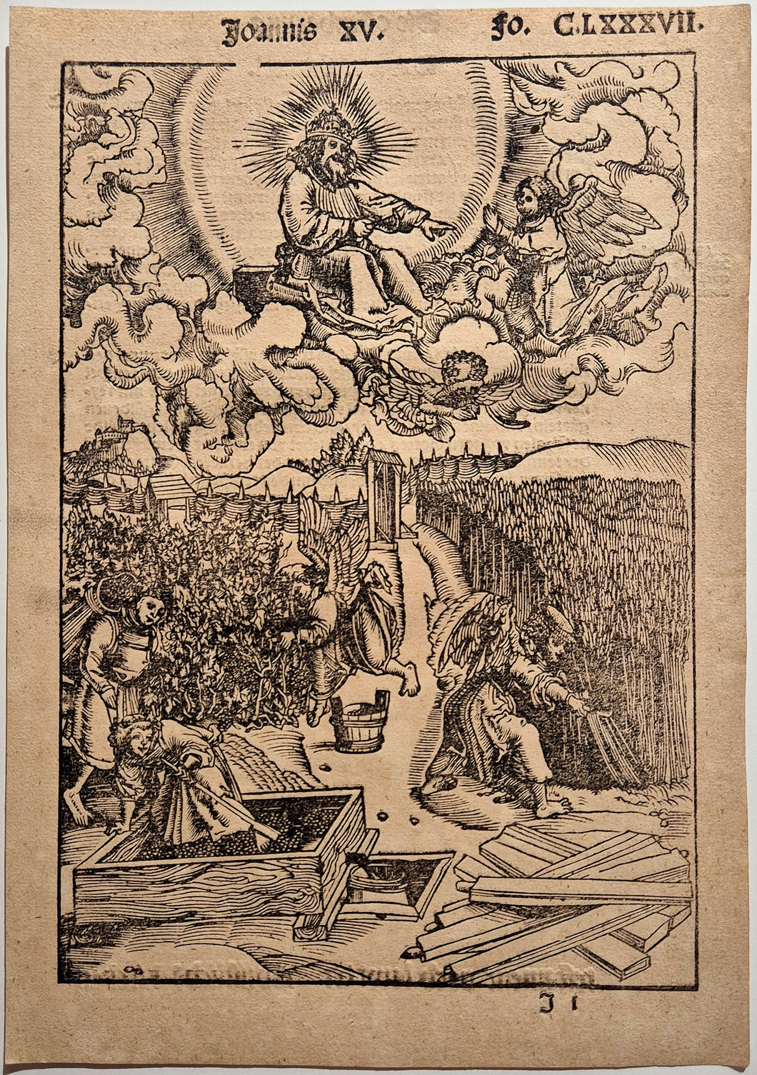 L'Apocalypse: La moisson et les vendanges.