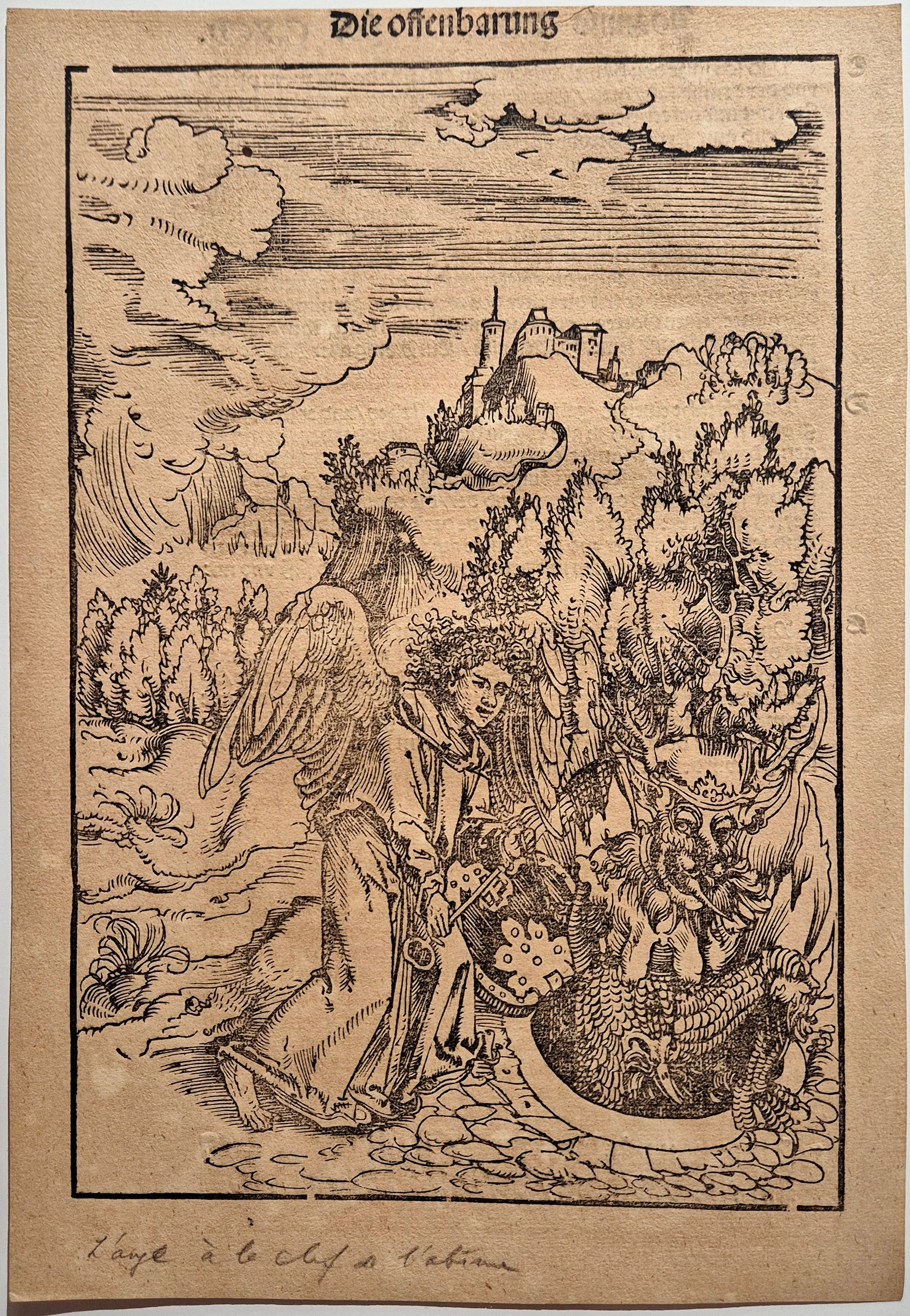 L'Apocalypse: L'Ange à la clef de l'abîme.