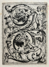 Charger l&#39;image dans la galerie, Ecole de Raimondi. Acanthus ornement. Burin. 
