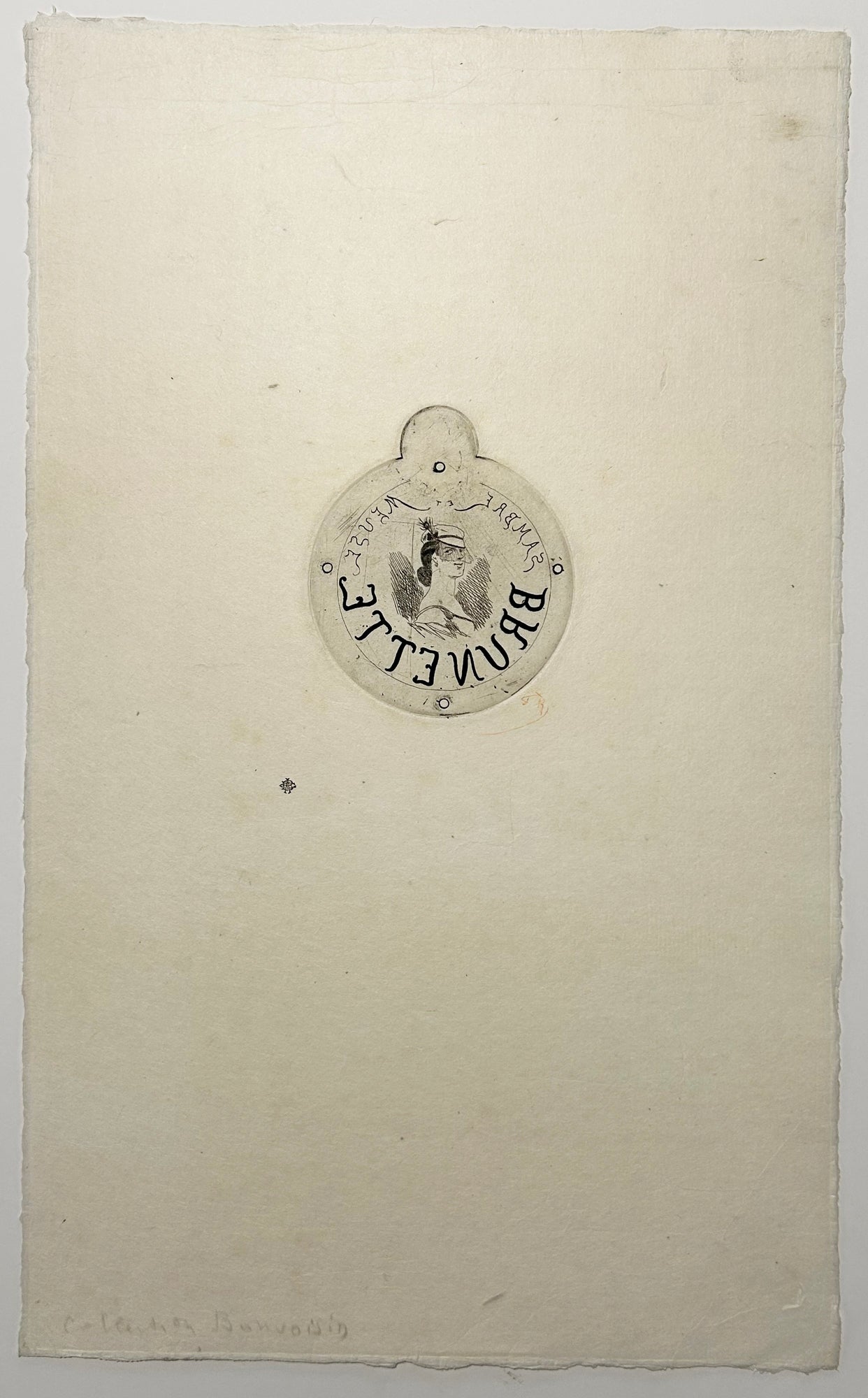 Brunette ou Miss Brunette. 1866.