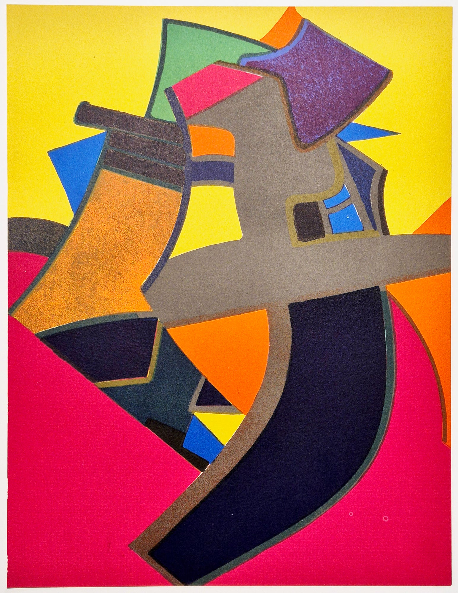 Maurice ESTEVE - Balmouré. 1974. Lithographie. 
