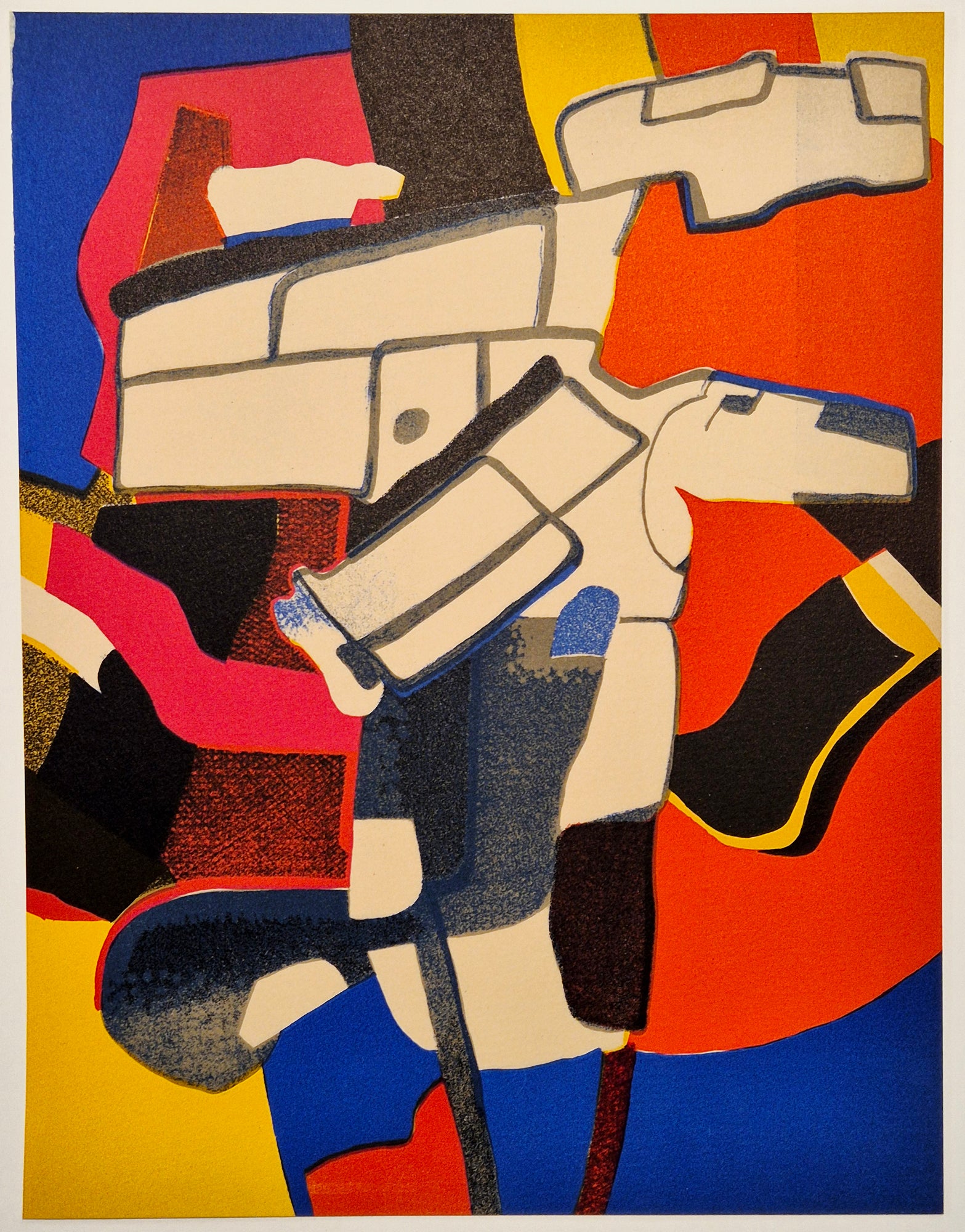 Maurice ESTEVE - Bougri. 1974. Lithographie.