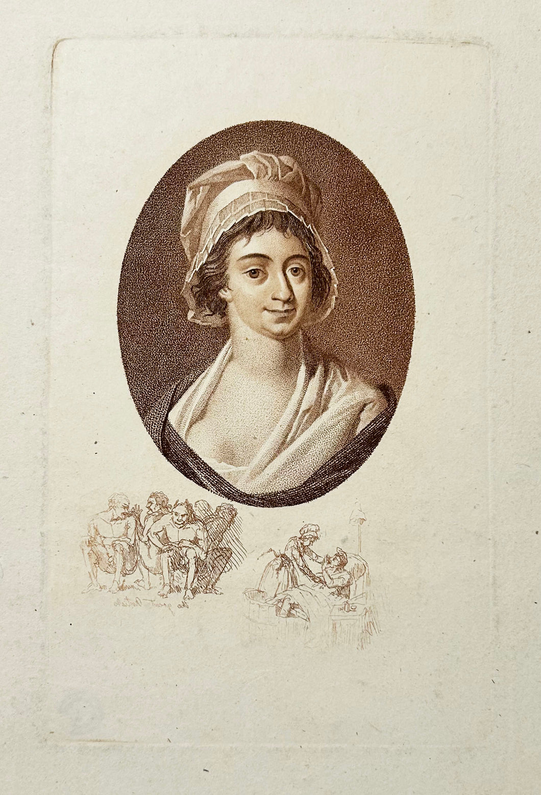 Portrait de Charlotte Corday (Ligneries 1768 † Place de la Concode 1793).