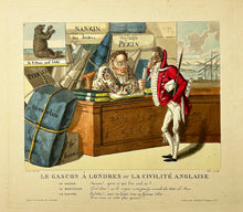 Charger l&#39;image dans la galerie, Le gascon à Londres ou La civilité anglaise.  1812-1815.
