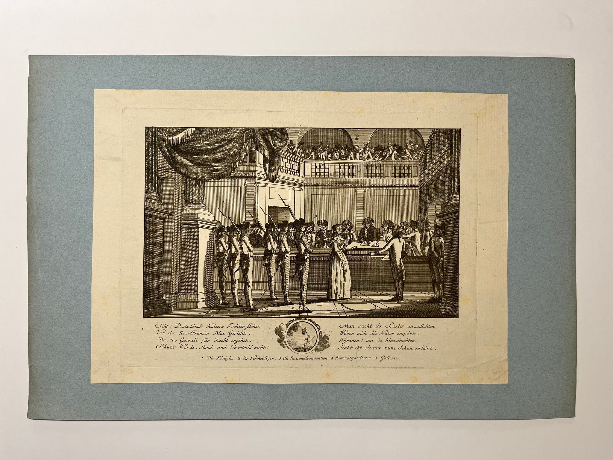 [Procès de Marie-Antoinette devant le Tribunal révolutionnaire, le 14 octobre 1793]. 