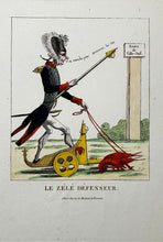 Charger l&#39;image dans la galerie, Le zélé défenseur.  1815.
