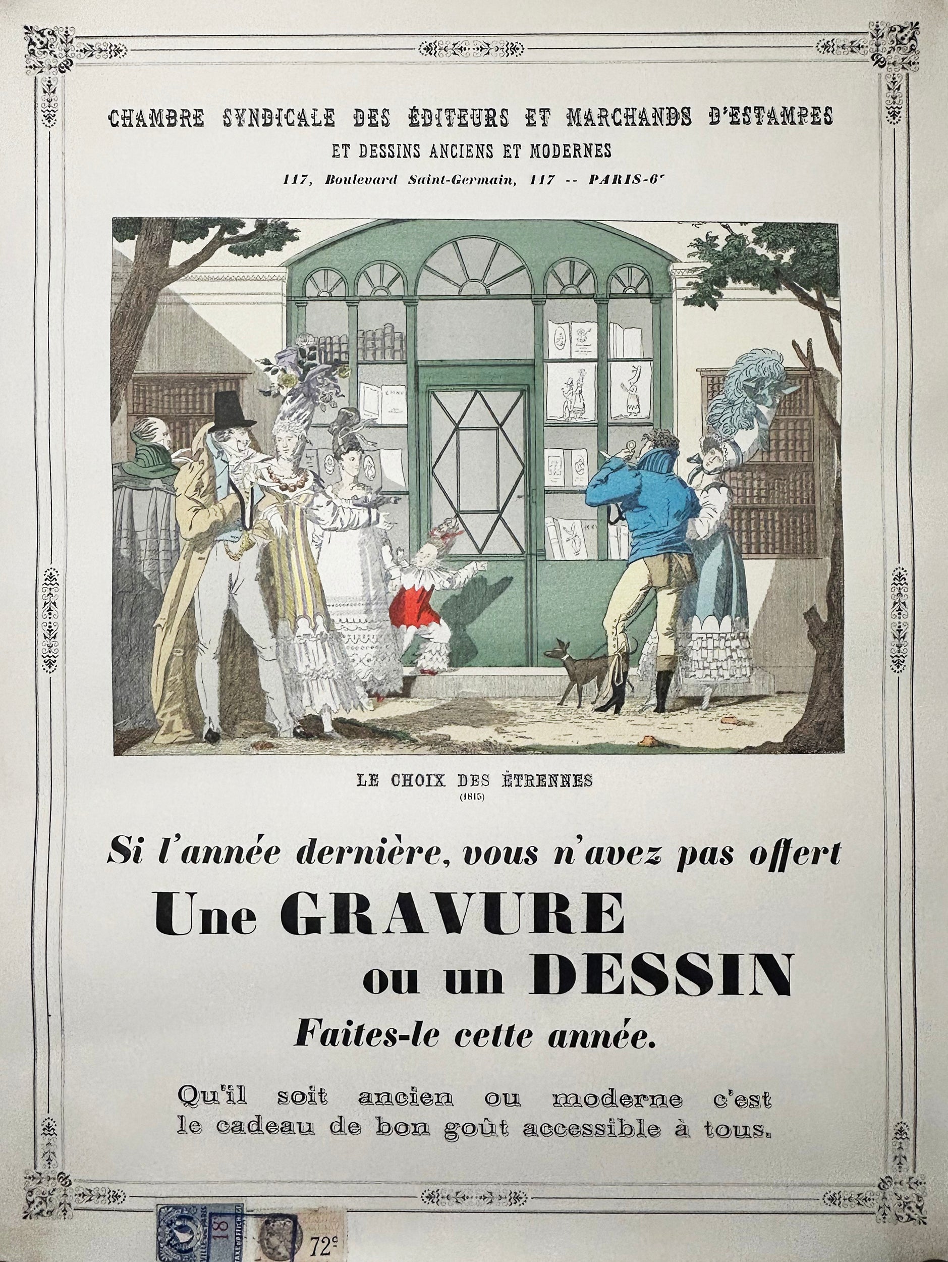 Affiche publicitaire 