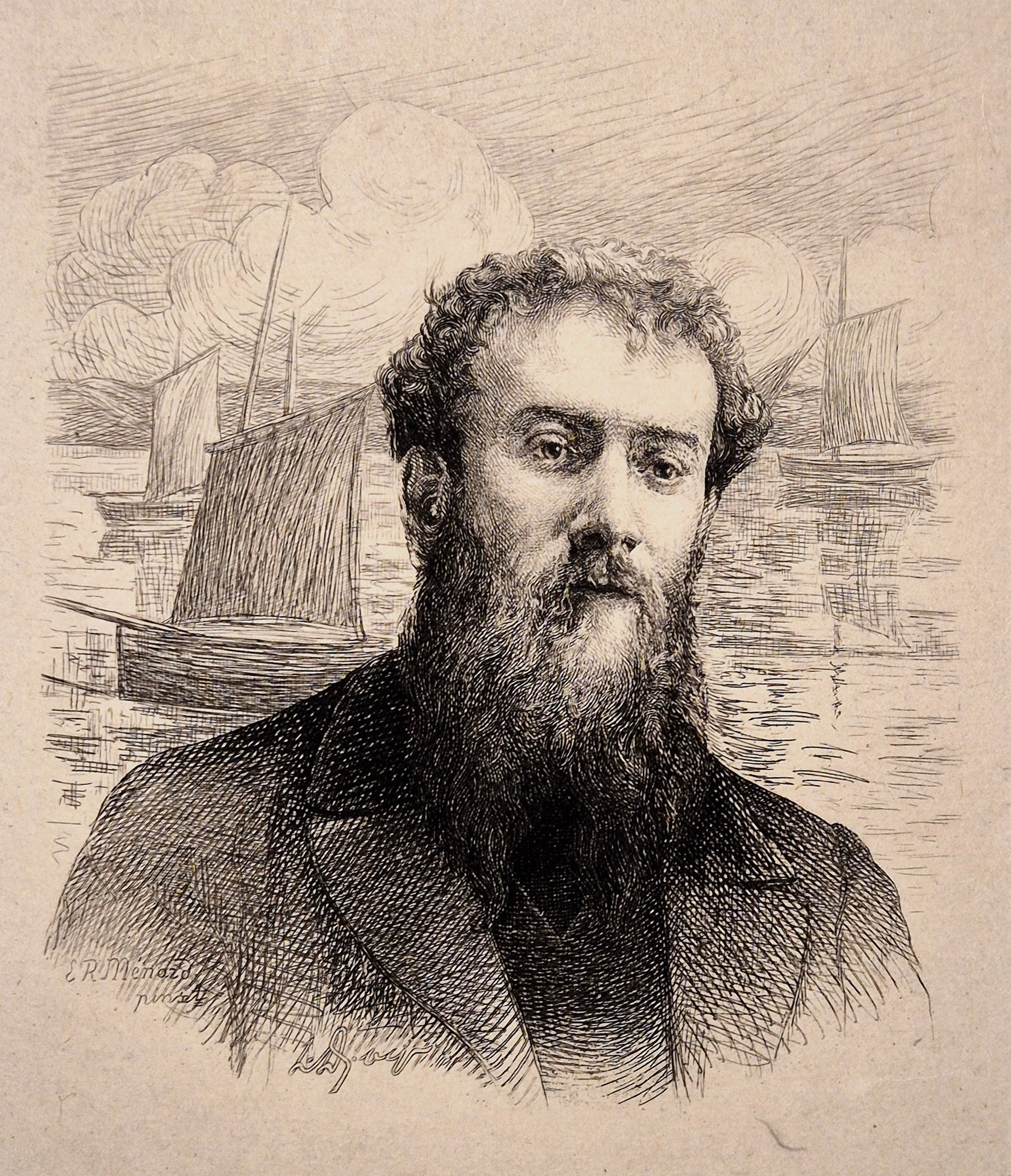Portrait de Charles Cottet.