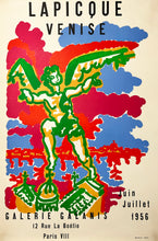 Charger l'image dans la galerie, Affiche d'exposition "Venise". 1956.
