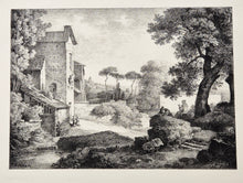 Charger l&#39;image dans la galerie, Paysage avec moines et nones. 1818.
