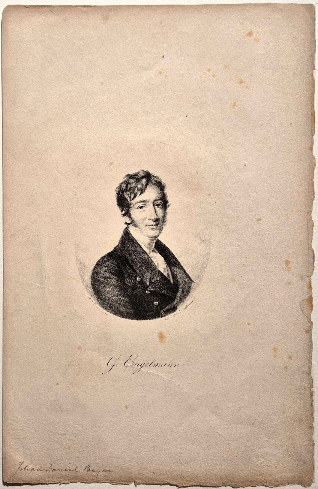 Portrait de G. Engelmann.